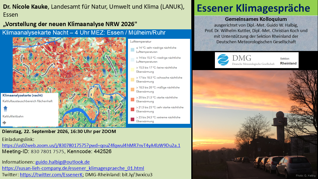 Flyer mit Zugangsdaten
